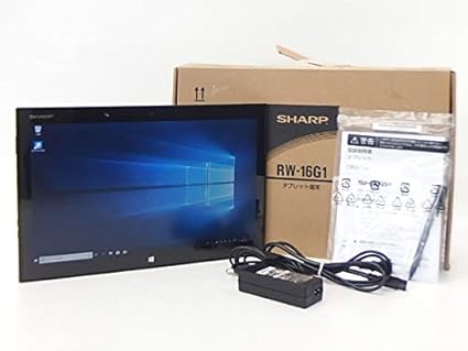 Amazon シャープ Rw 16g1 15 6型タブレット端末 Win8 1 Pro 64bit 15 6inch Core I5 40u 4g 128gb シャープ Sharp ノートパソコン 通販