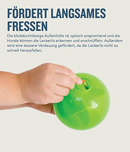 Planet Dog Orbee-Tuff Mazee - Intelligenzspielzeug für Hunde - interaktiver Snackball - Grün