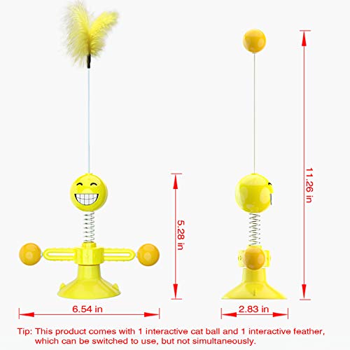 Brinquedo de gato moinho de vento,Brinquedo de gato de moinho de vento Plataforma giratória Brinqued