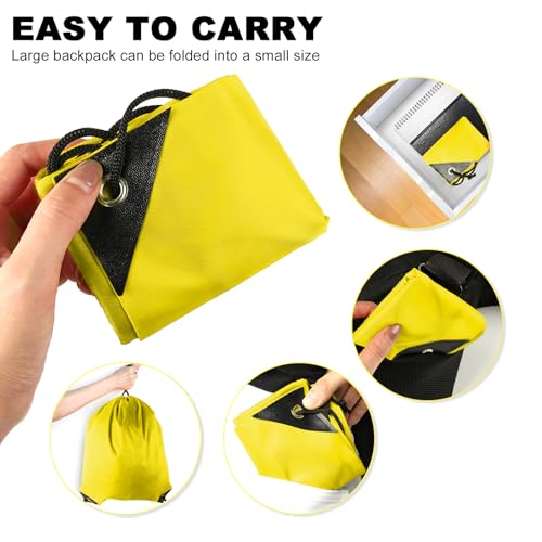 Goodtou Drawstring Backpacks, Drawstring Bags Nylon Backpack Draw String Back Bag Bulk Cinch Sack Drawstring Gym Bag Drawstring Backpack For Sport thumb #3