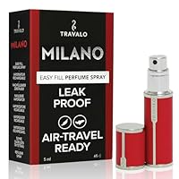 Travalo Milano Perfume Atomizer Travel Refill U-Change System TSA