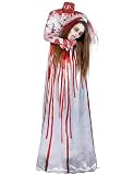 DEGUISE TOI Disfraz de novia decapitada para mujer - S