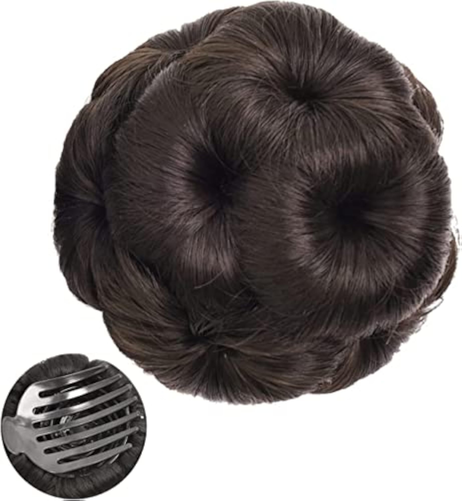 Synthetic Hair Clutcher Juda Bun for Women