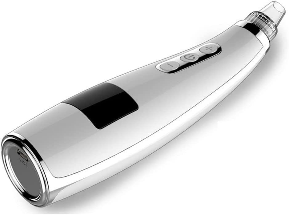 Blackhead Remover Vacuum Pore Cleaner - Blackheads Pore Sucker with 5 Suction Heads, Rechargeable Acne Extractor Kit, Blackhead Removal Tool