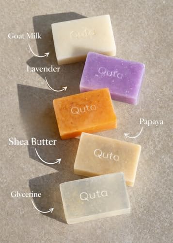 Image of Papaya Milk Soap Base for Soap Making 1kg - Organic Melt & Pour Base | Brightening & Moisturising, Creamy Finish | SLS, SLES & Paraben Free | DIY Handmade Soap Raw Material | QUTA