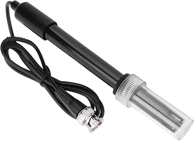 QBM Professional pH Sensor Probe, Black, with BNC Connector Cable for Laboratory, Water Quality Testing, Field Use, 5x5x2 cm-image-19