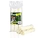 Pet Magasin Rawhide Large Thick Rolls 9 to 10 inches Long-Lasting Chew Treat Toy for Medium and Large Dogs, FDA & USDA Approved.