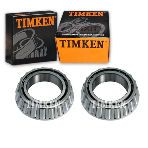 2 pc Timken Rear Differential Bearings Compatible with Dodge Ram 1500 3.7L 4.7L 5.7L V6 V8 1994-2010