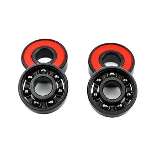 Roulements 608 2RS céramique noire haute vitesse ABEC 11 pour roller