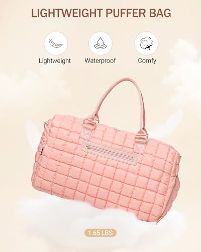 Sac de voyage et sport matelassé avec compartiment à chaussures pour week-end