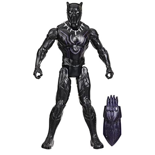 Hasbro Marvel Angers Epic World of Action, Anti Venom Black Panther, Juguete de Marvel, Aventuras Wakanda, Figura de Acción Coleccionable, Regalo para Niños y Niñas de 4 Años o Más