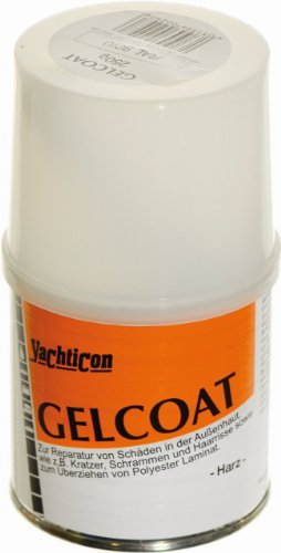 Gel Coat Spatule Yachticon pour corriger les rayures de coque RAL 9001 crème