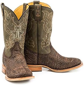 Tin Haul Men's Take No Bull Western Boot Broad Square Toe Brown 12 D(M) US | Image 2