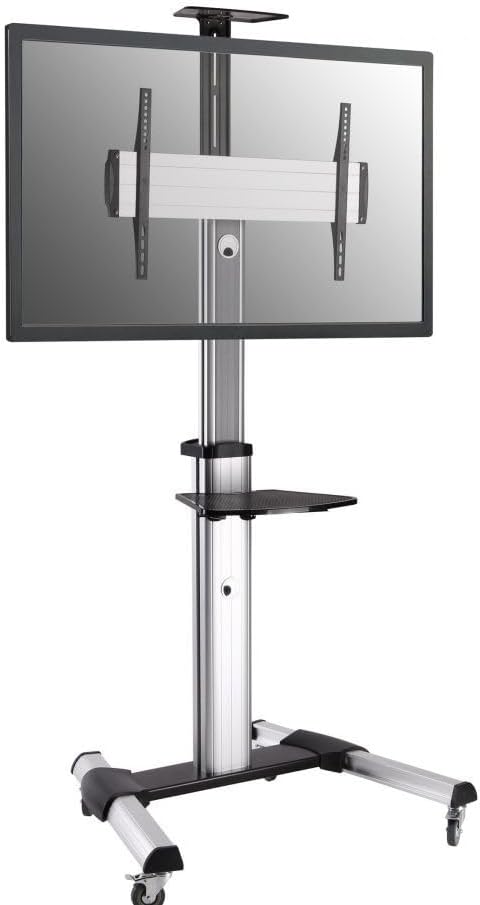 Equip 650602 Flat Screen Stand 177.8 cm (70 Inches) Portable Flat Panel Floor Stand Black White – Flat Screen Stands (TV, 50 kg, 94 cm (37 Inch), 177.8 cm (70 Inch), 200 x 200 mm, 600 x 400 mm)