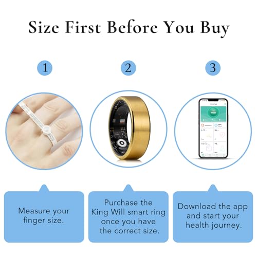 Image of King Will 8mm Men's Smart Rings, Matte Surface Beveled Edge, Waterproof Wedding Band, Comfort Fit