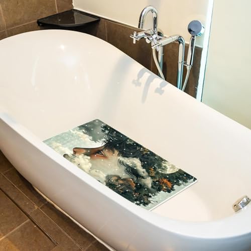 Tapis de bain antidérapant extra long pour éviter les chutes dans la douche - 6
