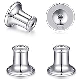 Catinee 2 Pairs Sterling Silver Stud Earring Backs, Hypoallergenic, Secure Locking
