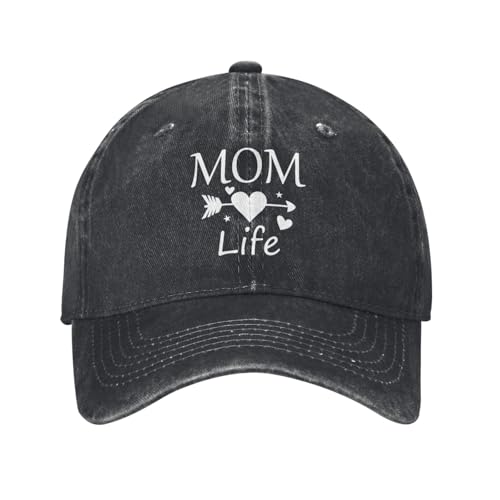 MOM Life Baseball Cap Golf Dad Hat Vintage Adjustable Classic