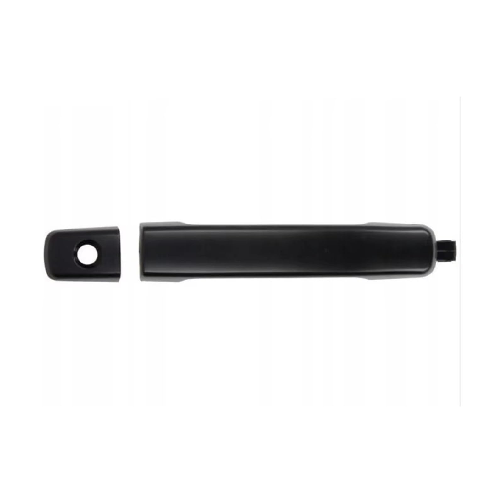 BYSKJZ Car Exterior Door Handle for Nissan for Navara for D40 for NP300 for Pathfinder for R51 for Maxima 2004-2008 Chrome Or Black Exterior Car Door Handle(Front Left)