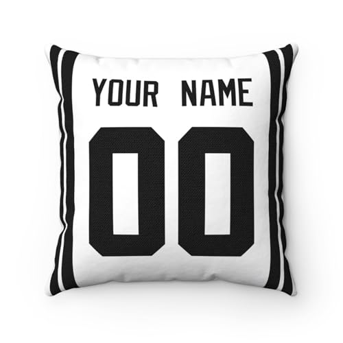 Image of ANTKING Throw Pillow 2 Pack Custom Any Name and Number Personalized Gift for Men Women Boys