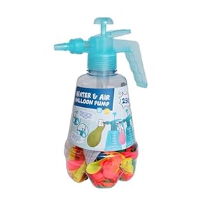 Alldoro 60200 Wasserbomben Pumpe Set mit 250 Ballons