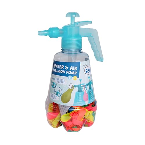 Alldoro 60200 Wasserbomben Pumpe Set mit 250 Ballons
