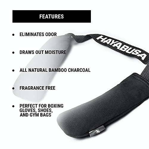 Hayabusa T3 Boxing Gloves 16Oz, Perfect Stretch 4.0 Boxing Hand Wraps 180 Inches And Boxing Glove Deodorizer - All Items Are Black #TOP7