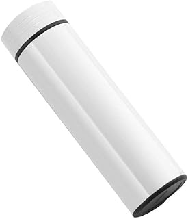 Carafe/Pichet Portable Tasse À Café En Acier Inoxydable De Grande Capacité Isolation Bouteille D'eau Carafe à eau (Color : White)