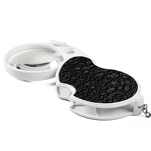 Educational Hobby Magnifiers, Led with Led Foldable 20 Times Old Man Reading Portable Hd Jewelry Identification