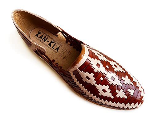 Mens huarache sandal Oochel Mahogany4