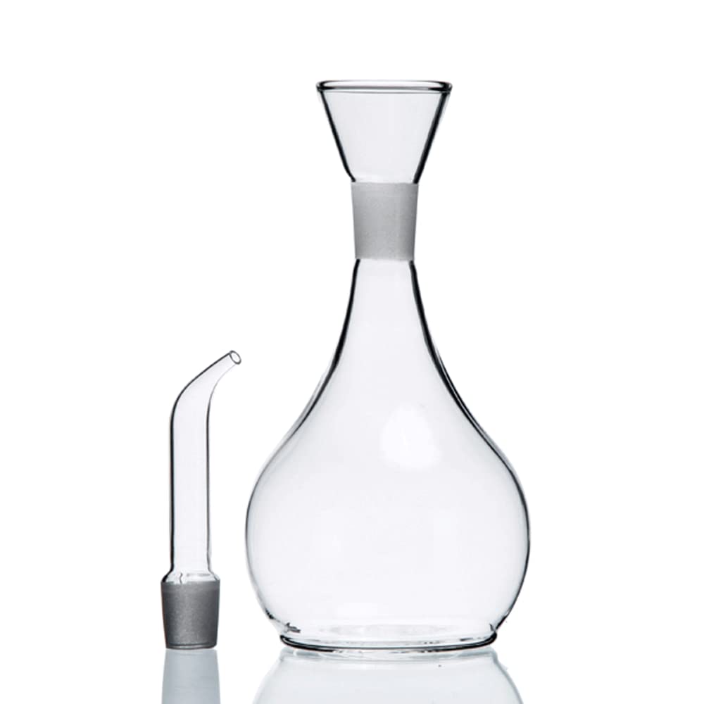 WINIAER Cooking Oil Dispenser No-drip Olive Oil Bottle, Glass Olive Oil Dispenser Bottle Oil Vinegar Cruet for Kitchen Cooking Restaurant BBQ (13oz/400ml)