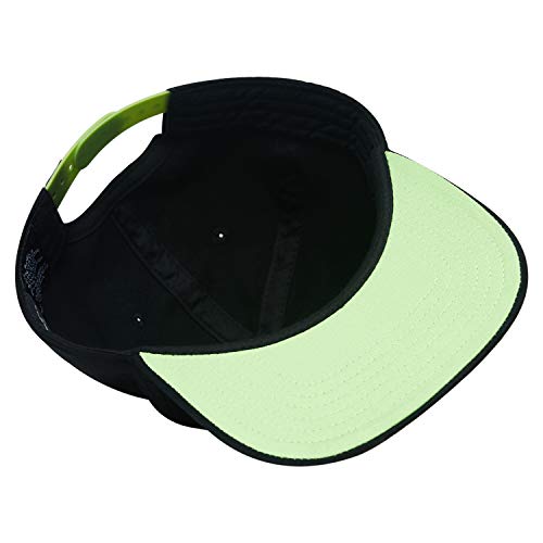 Minecraft Boys Creeper Face Hat - Black And Green Youth Snap Back Hat (Black) #TOP4