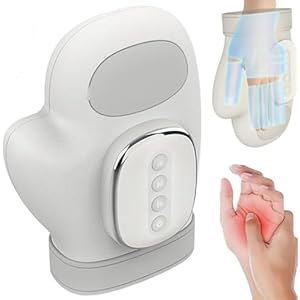 Electric Hand Massager Independent Finger Airbag, Cordless Hand Massager for Arthritis and Carpal Tunnel Relief