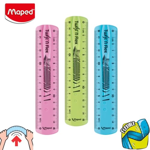 Image of Maped Craft Kit for Kids|Pencil, Twist & Flex Ruler, Kidi cut Scissor,White Glue- A complete Craft Supply|Wooden Pencils|Shock proof Scissor|Ideal for young kids learning|Safe & Non-toxic For Children