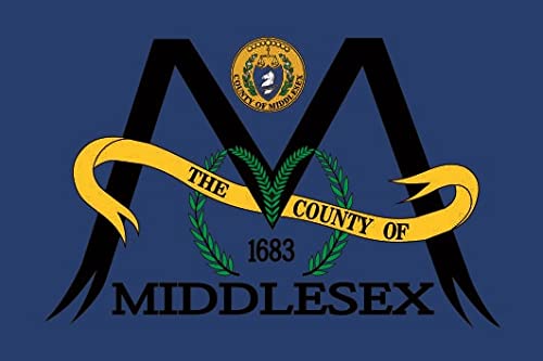 Drapeau Middlesex County New Jersey 150x250 cm grand format U24