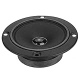 ASHATA Tweeter estéreo de Alta fidelidad, 3 Pulgadas 60MM / 54MM Tweeter magnético Altavoz bajo, Claro Altavoz de Bajos de Tono Alto y ensueño Hi-Fi Tweeter de cúpula para KTV-Box (un imán)