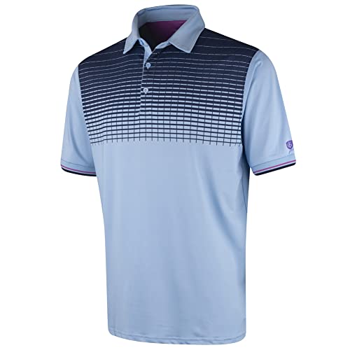 Island Polo da CoolPass Elasticizzata ad Asciugatura Rapida Traspirante uomo verde