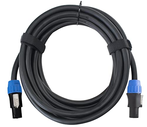 Cable compatible Speakon 10 m BOXSP4-10 para eliminar ruidos en bafles