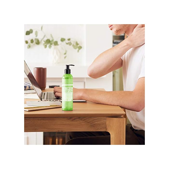 Dr. Bronner's Organic Lotion (Patchouli Lime, 8 Ounce) Body Lotion