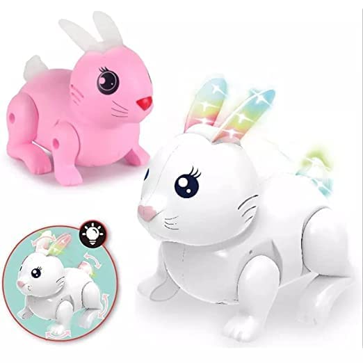 Buy PARTEET Jumping and Walking Rabbit/Bunny with Sweet Sounds and ...