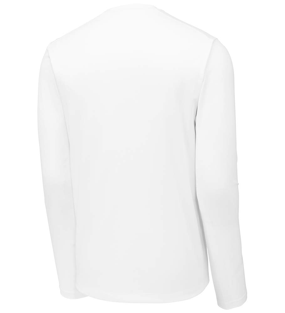 DRIEQUIP Men's UPF 50 UV Sun Protection Performance Long Sleeve T-Shirt -2XL-White