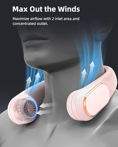 Koonie Rechargeable Neck Fan - 55% Off, Now $9.08