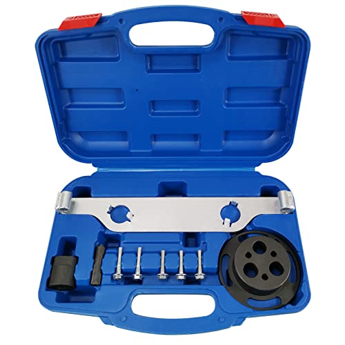 Camshaft Actuator Locking Timing Tool Cam Phaser Retainer Water Pump Sprocket Holding Tool Kit Compatible with GM Ecotec 2.0 2.4 Engine Replace EN48953 (Cam Locking and Water Pump Sprocket Tool Kit)