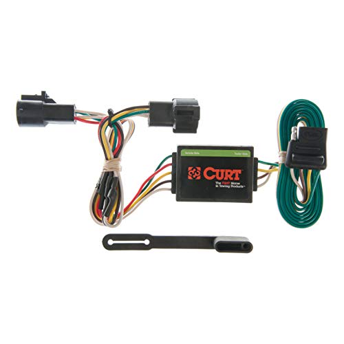 CURT 55325 Vehicle-Side Custom 4-Pin Trailer Wiring Harness for Select Ford Ranger, Mazda B2300, B3000, B4000