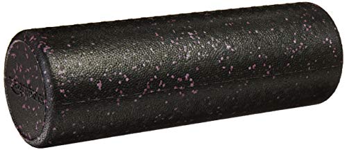 AmazonBasics High-Density Round Foam Roller, 18 Inches, Purple Speckled