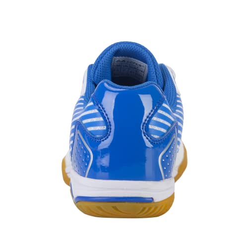 Womens Mens Lightweight Sneaker Fashion Indoor Court Shoes Suitable For Pickleball, Badminton, Table Tennis, Volleyball (Blue 808, 39) #TOP4