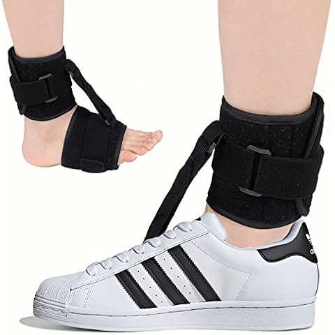 DouHeal AFO Foot Drop Brace, Drop Foot Braces For Walking with Shoes, Improve Walking Gait, Effective Relieve Pain, Adjustable Foot Orthosis Brace Support for Sleep, Plantar Fasciitis for Left & Right Cover