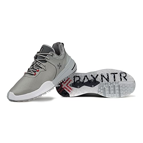 X 001 40001-200 Gray/White Men Spikeless Golf Shoes2