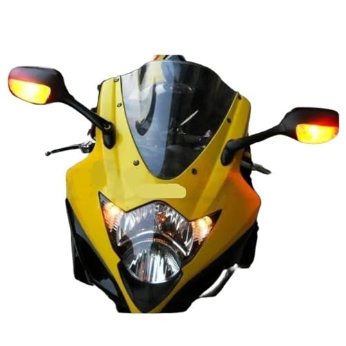 Pare-Brise Double Bulle GSXR 1000 K5 K6 Teinté Noir Protection Air
