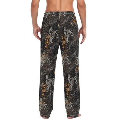 Ollabaky Pajama Pants for Men Pajama Bottoms Sleep Lounge Pj Pants2